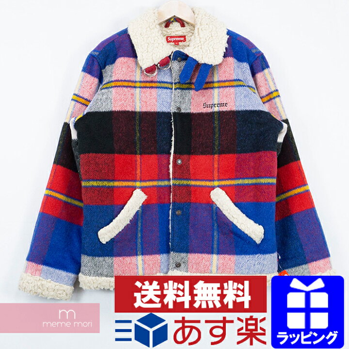 楽天市場】Supreme 2017AW Plaid Shearling Bomber シュプリーム 