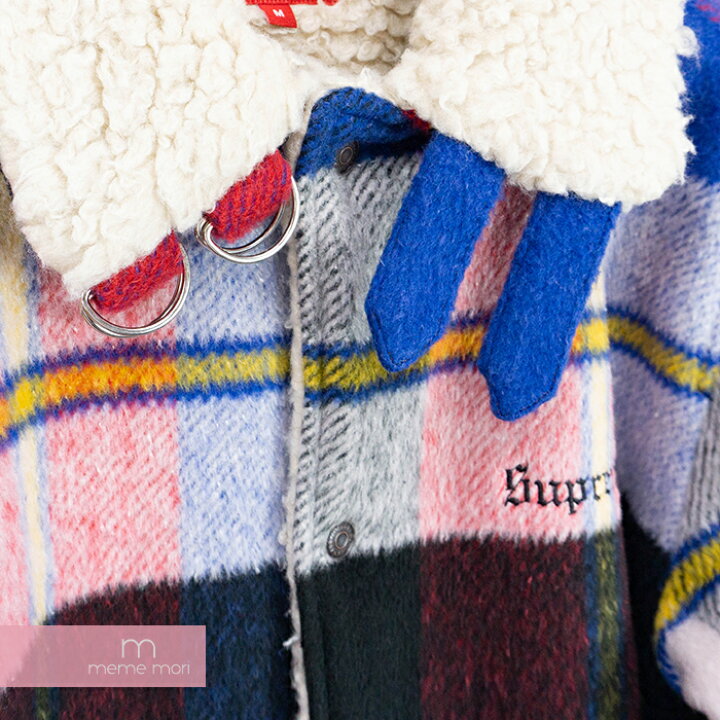 楽天市場】Supreme 2017AW Plaid Shearling Bomber シュプリーム 