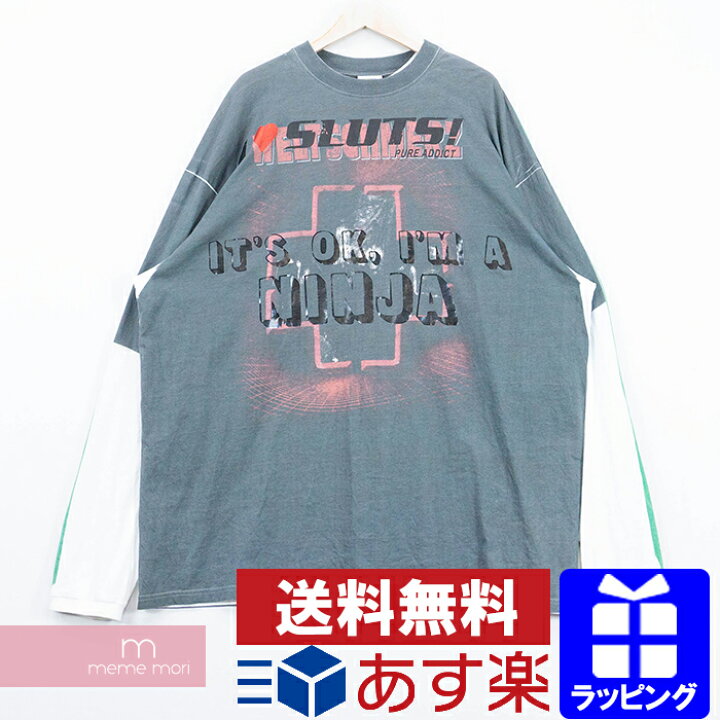 楽天市場】VETEMENTS 2018AW Multicolor Ninja Tee On Tee Printed T 