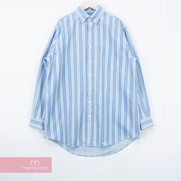 楽天市場】BALENCIAGA 2018SS Big Denim Shirt 509347 TYE27 4031 