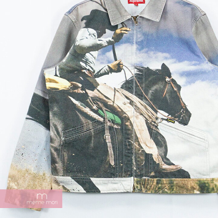 楽天市場】Supreme 2017SS Cowboy Denim Work Jacket シュプリーム 