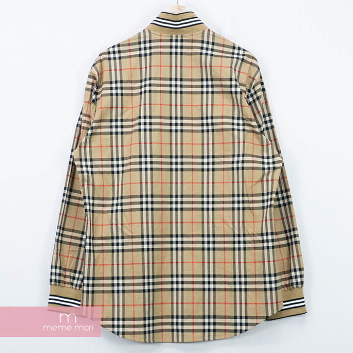 楽天市場】BURBERRY 2019AW Rib Knit Detail Vintage Check Cotton 