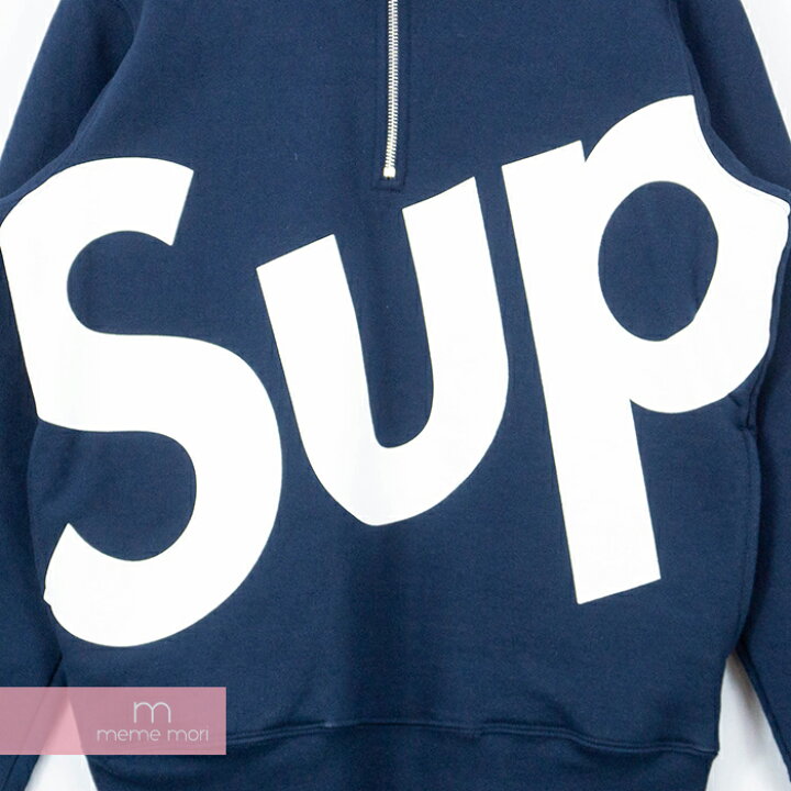 楽天市場】Supreme 2015AW Big Logo Half Zip Sweatshirt シュプリーム  