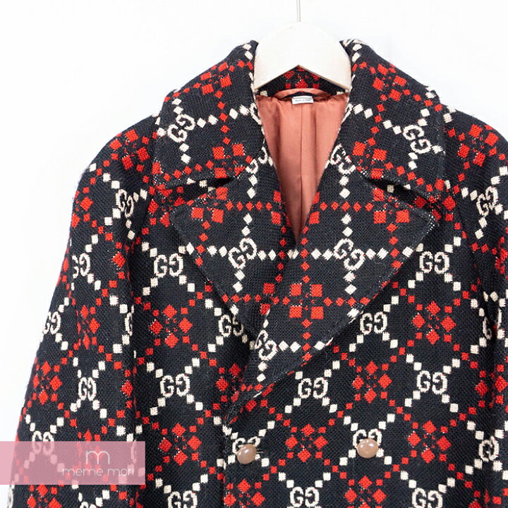 楽天市場】GUCCI 2018AW GG Diamond Wool Coat 535769 Z507M グッチ GG 