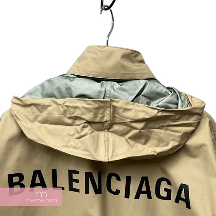 楽天市場】BALENCIAGA 2019SS Back Logo Windbreaker 556168 TCO11 
