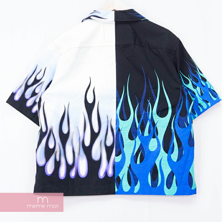 楽天市場】PRADA 2020AW Flame S/S Shirt UCS319 1X9M プラダ 