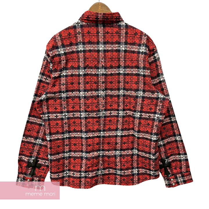 楽天市場】CHROME HEARTS Loose Ends Check Shirt クロムハーツ ルーズ 