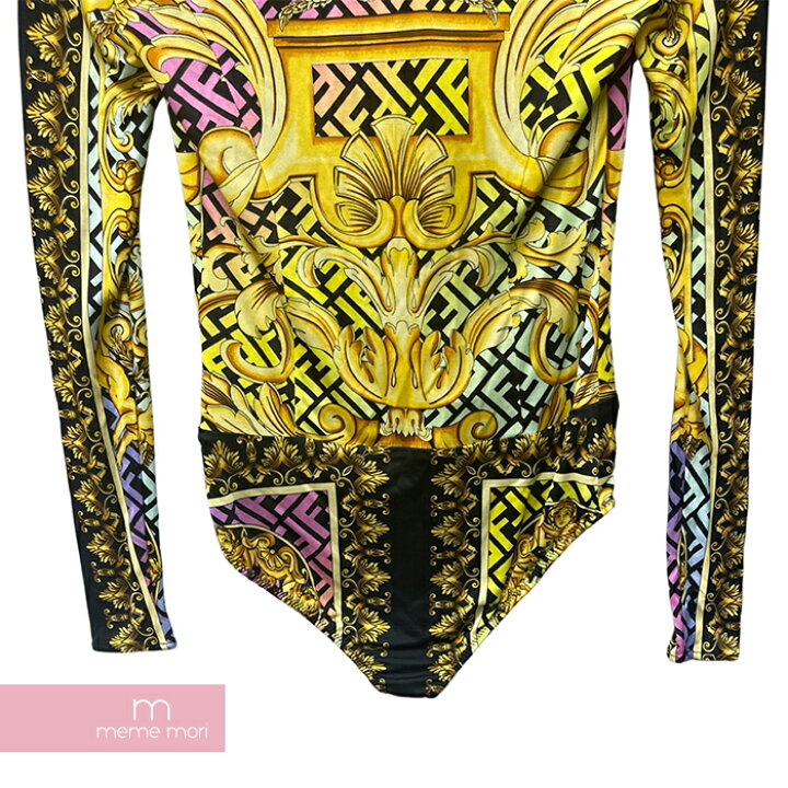 楽天市場】FENDI×VERSACE 2022SS Fendace Rayon Body Suit 