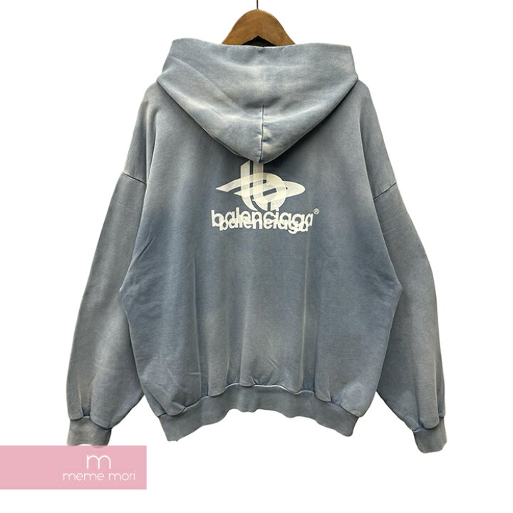 楽天市場】【BIG PRICE OFF】BALENCIAGA 2023AW Layered Faded Hoodie 