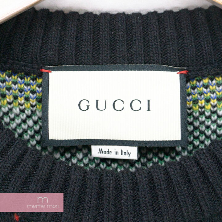 楽天市場】GUCCI Metal Mix Wool Sweater 548945 XKAEN グッチ メタル 