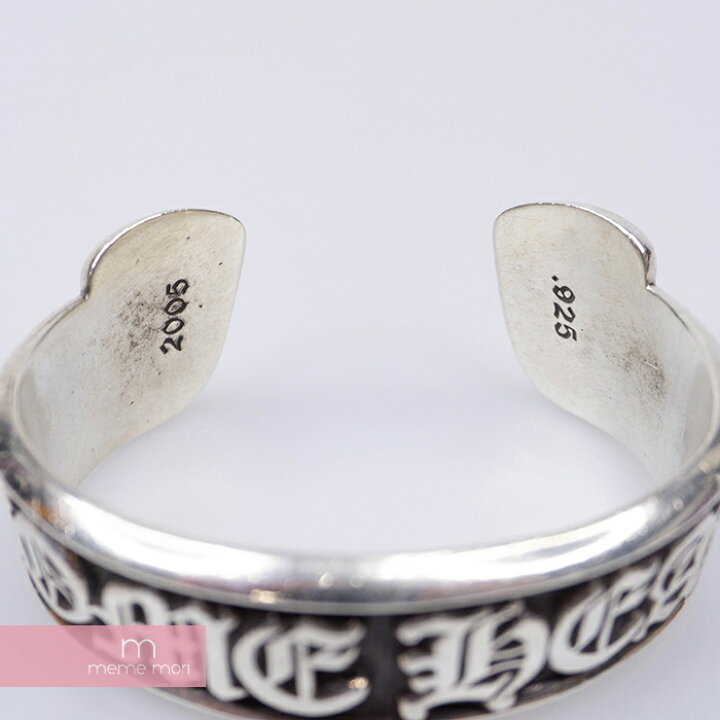 楽天市場】CHROME HEARTS CH SCROLL LABEL BANGLE クロムハーツ CH  
