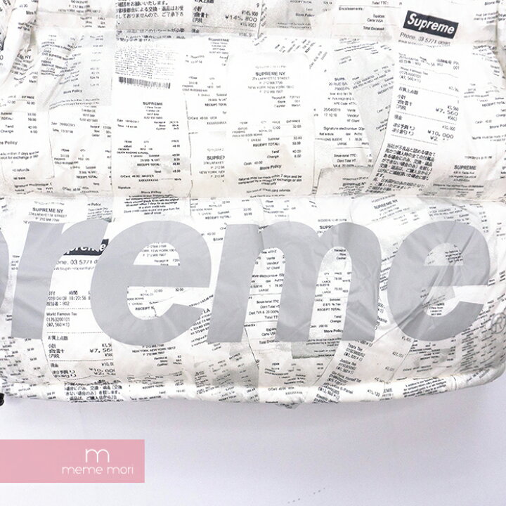 楽天市場】Supreme 2020AW Hooded Down Jacket Receipt シュプリーム 