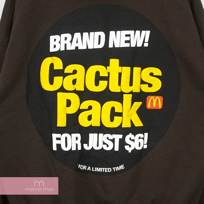 楽天市場】Cactus Jack×McDonald's 2020AW Cactus Pack Sticker Hoodie