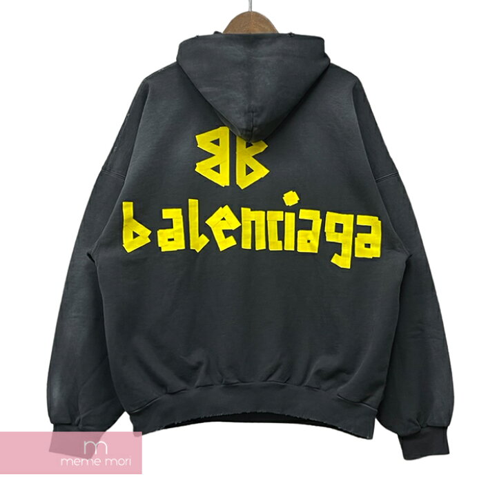 楽天市場】BALENCIAGA 2023SS Tape Type Ripped Pocket Oversize 