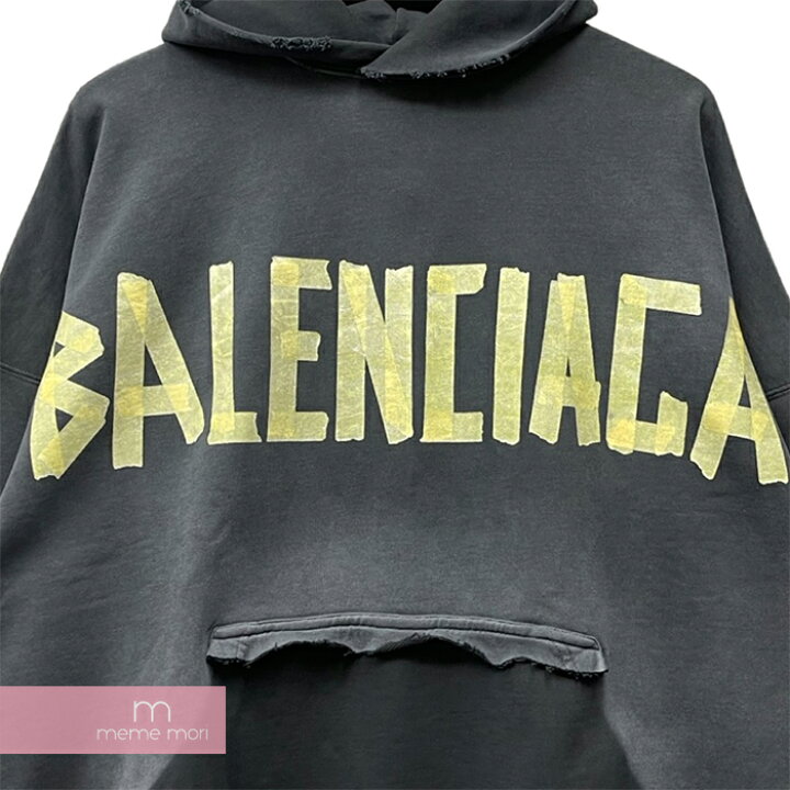 楽天市場】BALENCIAGA 2023SS Tape Type Ripped Pocket Oversize 