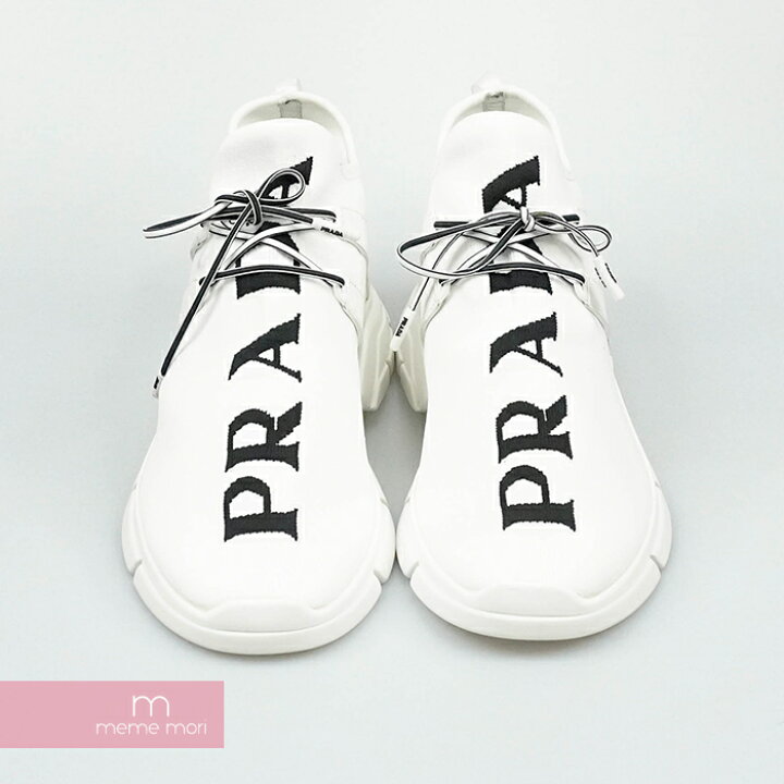 楽天市場】PRADA 2020SS Knit Fabric Sneakers 4E3492 プラダ ニット 