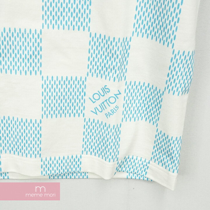 楽天市場】LOUIS VUITTON 2021SS Printed Damier LV Tee 1A8P14 ルイ 