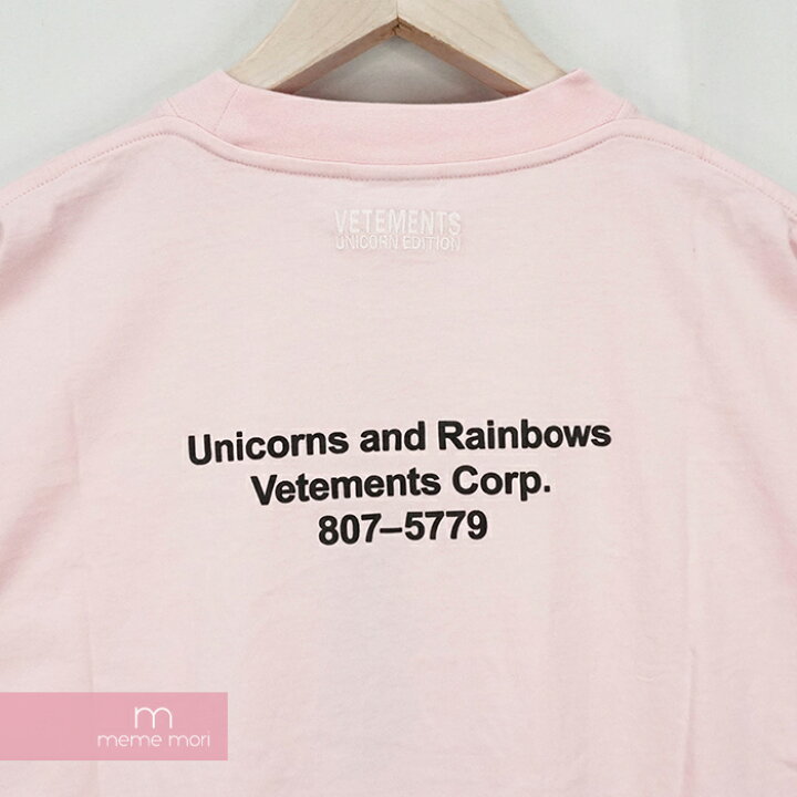 楽天市場】VETEMENTS 2021SS Magic Unicorn Tee UE51TR390P ヴェトモン 