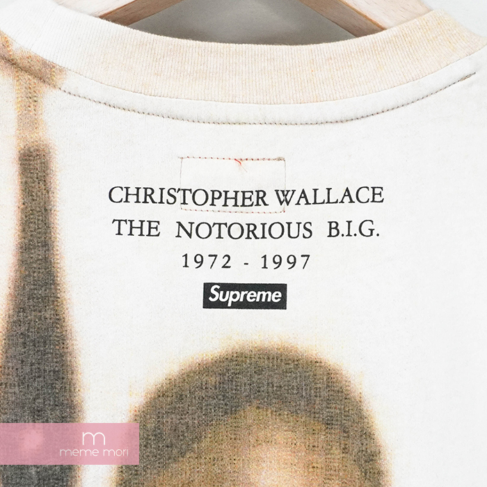Supreme 2021SS Biggie S/S Top シュプリーム ビギーショートスリーブトップTシャツ 半袖カットソー フォトプリント  ノトーリアス・B.I.G. ベージュ サイズS【210416】【新古品】 | meme mori