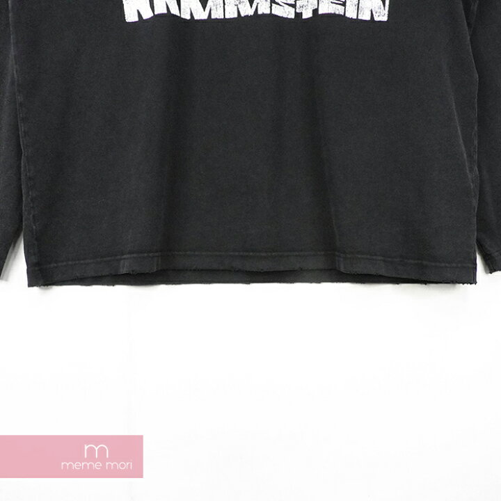 楽天市場】BALENCIAGA×RAMMSTEIN 2021SS Boxy Long Sleeve Tee 651796 