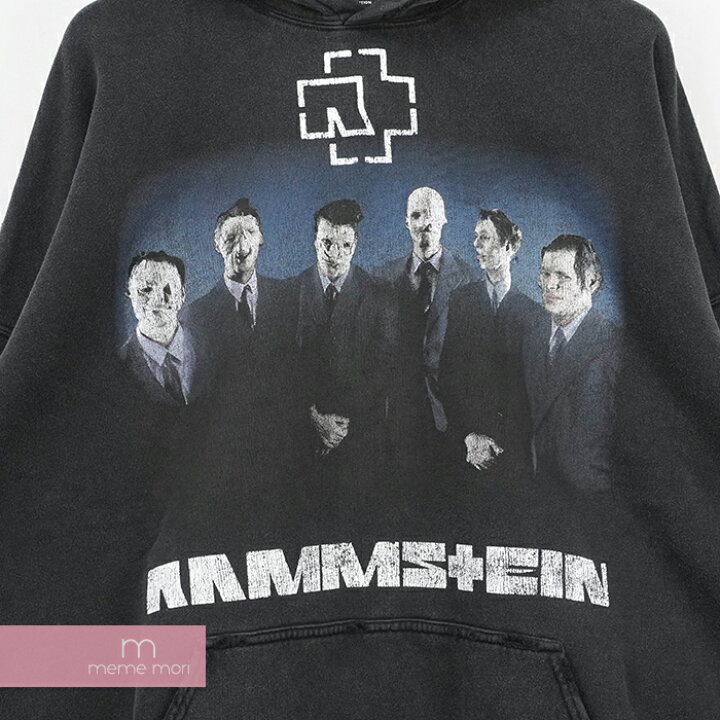 楽天市場】BALENCIAGA×RAMMSTEIN 2021SS Boxy Hoodie 651799 TLV53 