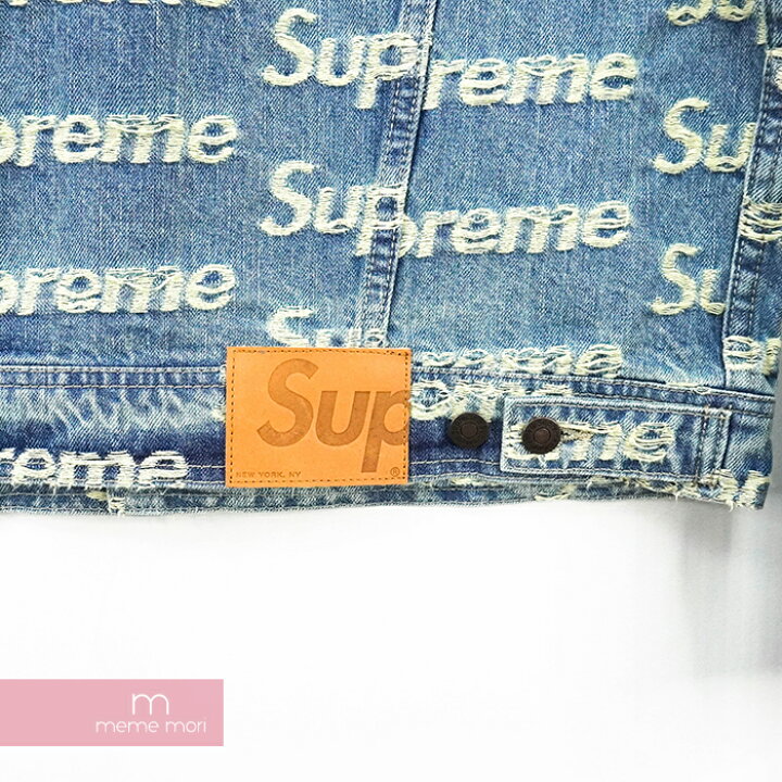 楽天市場】Supreme 2021SS Frayed Logos Denim Trucker Jacket 