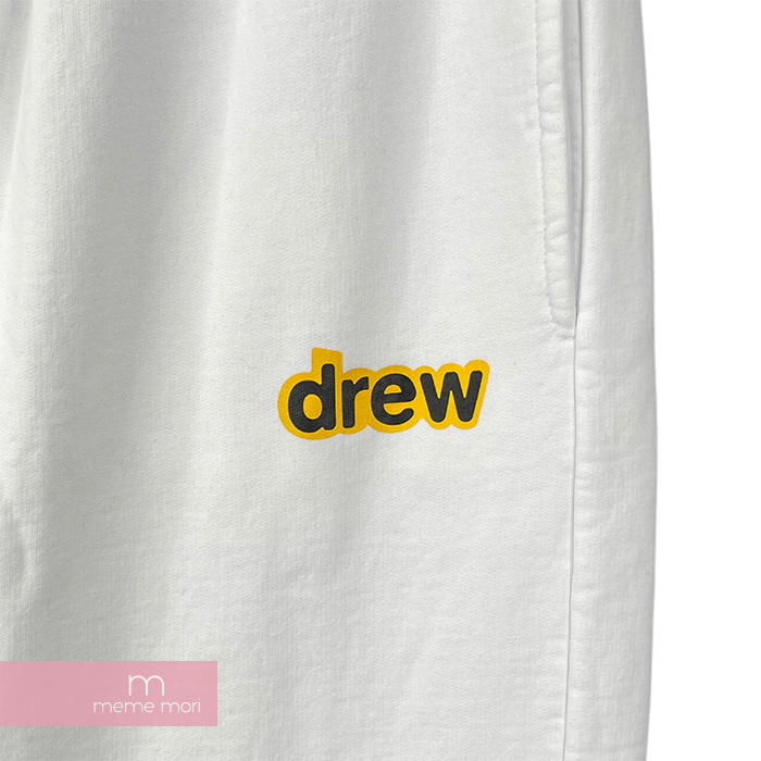 Drew House Secret Sweatpant ドリューハウス シークレットスウェットパンツ ロゴプリント ホワイト  サイズL【210627】【新古品】【me04】 | meme mori