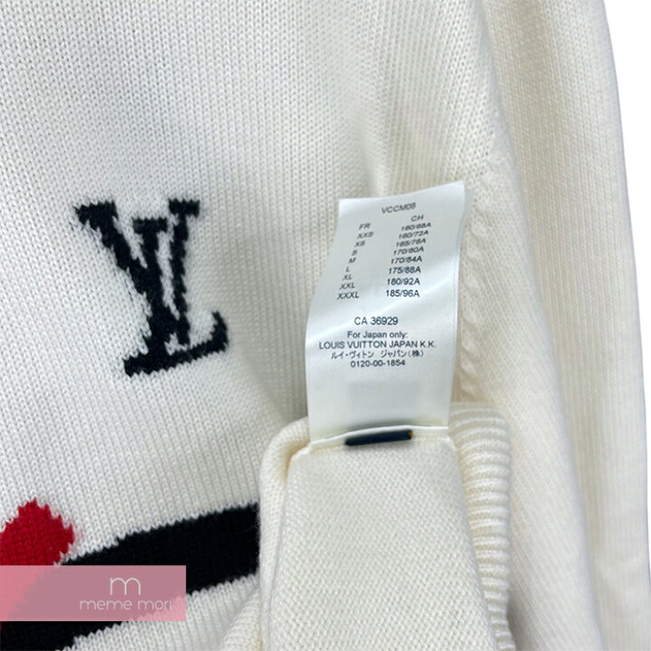 楽天市場】LOUIS VUITTON 2021SS Clock Intarsia Pullover 1A8P4F ルイ 