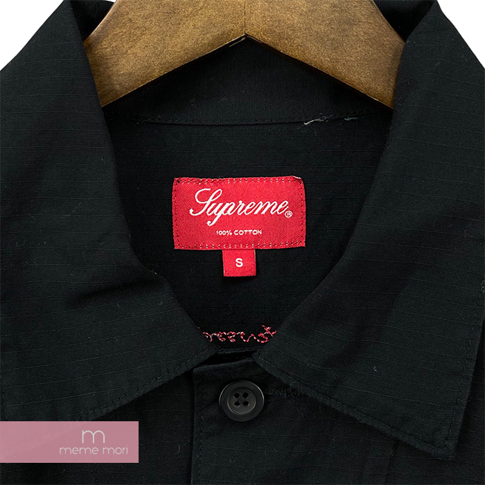 Supreme Blessings Ripstop Shirt Black S | myglobaltax.com
