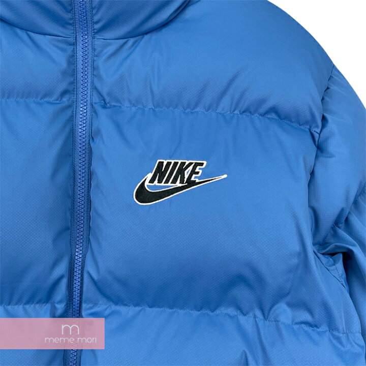 楽天市場 Supreme Nike 21ss Reversible Puffy Jacket Db0494 4 シュプリーム ナイキ リバーシブルパフィージャケット 中綿ブルゾン 総柄ロゴ ブルー サイズs 中古 A Meme Mori