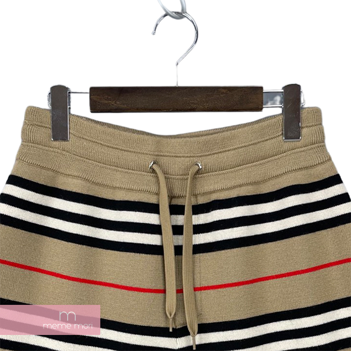 楽天市場】BURBERRY 2019SS Kenton Striped Knit Shorts 8011580