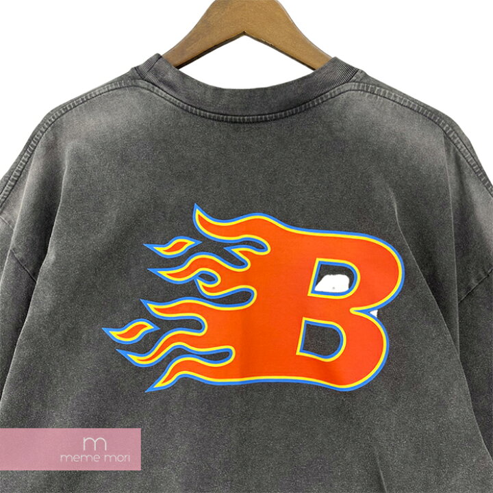 楽天市場】BALENCIAGA 2021SS Flame Tee 656978 TKV70 バレンシアガ 