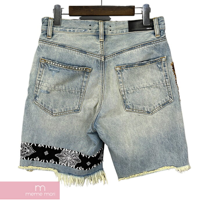 楽天市場】AMIRI Art Patch Denim Shorts アミリ アートパッチデニム 