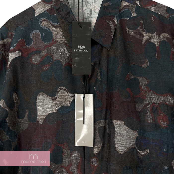 楽天市場】Dior×Peter Doig 2021AW Multicolor Camouflage Jacquard