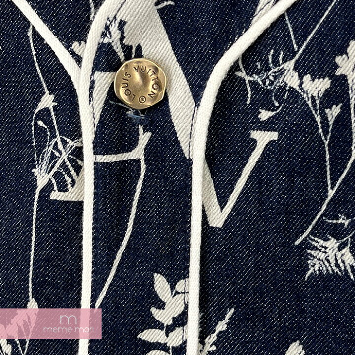 楽天市場】LOUIS VUITTON 2020AW LV Leaf Denim Baseball Shirt 1A7XFN 