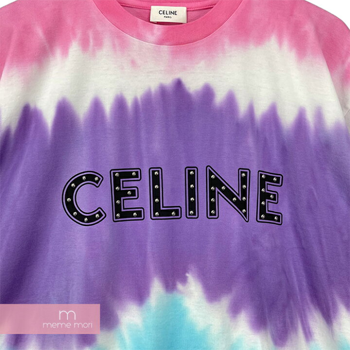 楽天市場】CELINE 2021SS Studded Logo S/S Tee 2X687956M セリーヌ  