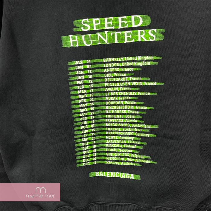 楽天市場】BALENCIAGA 2019SS Speed Hunters Zip Up Hoodie 556088 
