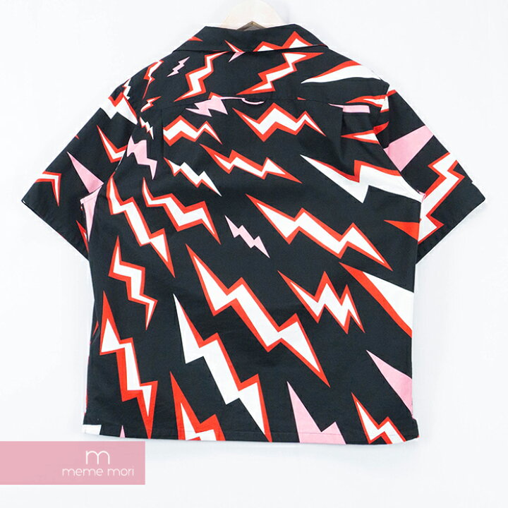 楽天市場】PRADA 2019AW Printed Bowling Shirt UCS341 プラダ プリン 