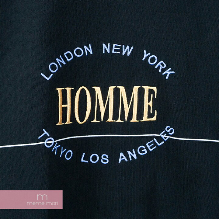 楽天市場】BALENCIAGA 2017AW Oversized Homme City Sweatshirt 485994 TWK22 HOMME刺繍クルーネックスウェットシャツ オーバーサイズ トレーナー ブラック サイズM【200214】 : meme mori