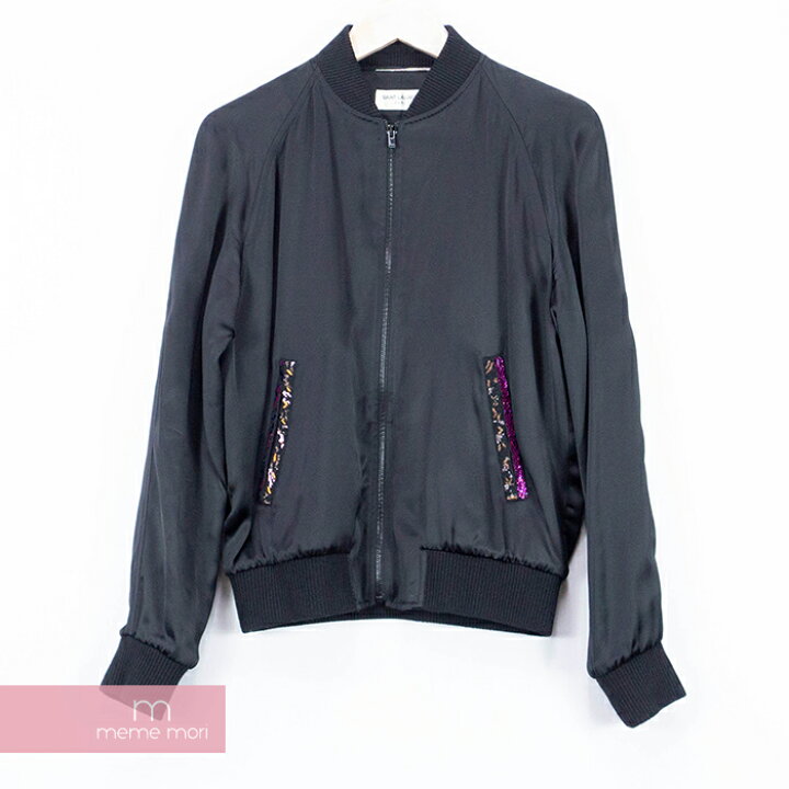 楽天市場】SAINT LAURENT PARIS 2019SS Beaded Teddy Jacket 558353 