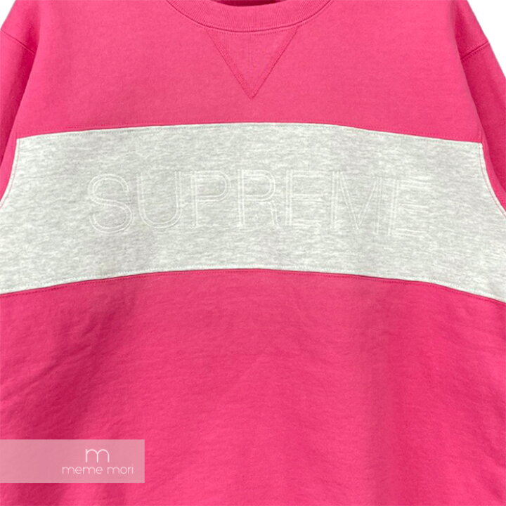 楽天市場】Supreme 2017AW Zig Zag Stitch Panel Crewneck 