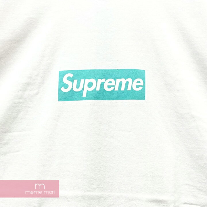 Supreme シュプリーム 21aw Tiffany Co Box Logo Tee ティファニー ボックスロゴ半袖tシャツ カットソー 激安セール