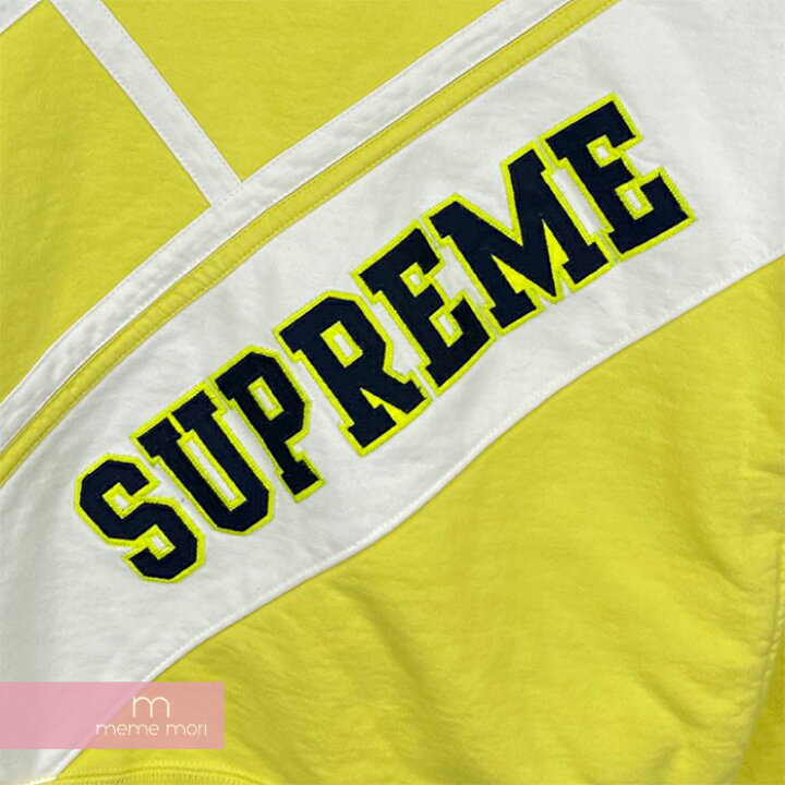 楽天市場】Supreme 2018SS Diagonal Hooded Sweatshirt Lemon 