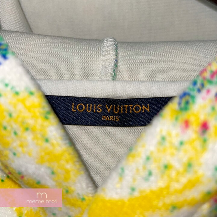 Louis Vuitton Tie-dye Cotton Logo Luxury Hoodies (1A9SWU)