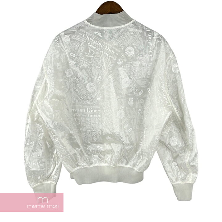 楽天市場】Dior×Daniel Arsham 2020SS Newspaper Bomber Jacket  