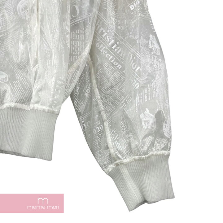 楽天市場】Dior×Daniel Arsham 2020SS Newspaper Bomber Jacket  