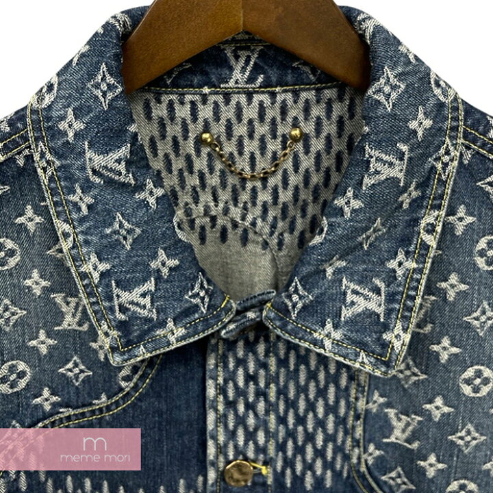 Louis Vuitton X NIGO Damier Waves Monogram Denim jacket 1A7YD6