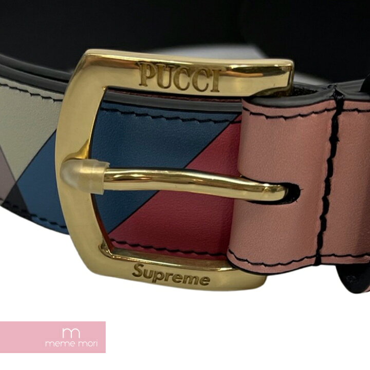 楽天市場】Supreme×Emilio Pucci 2021SS Belt シュプリーム 