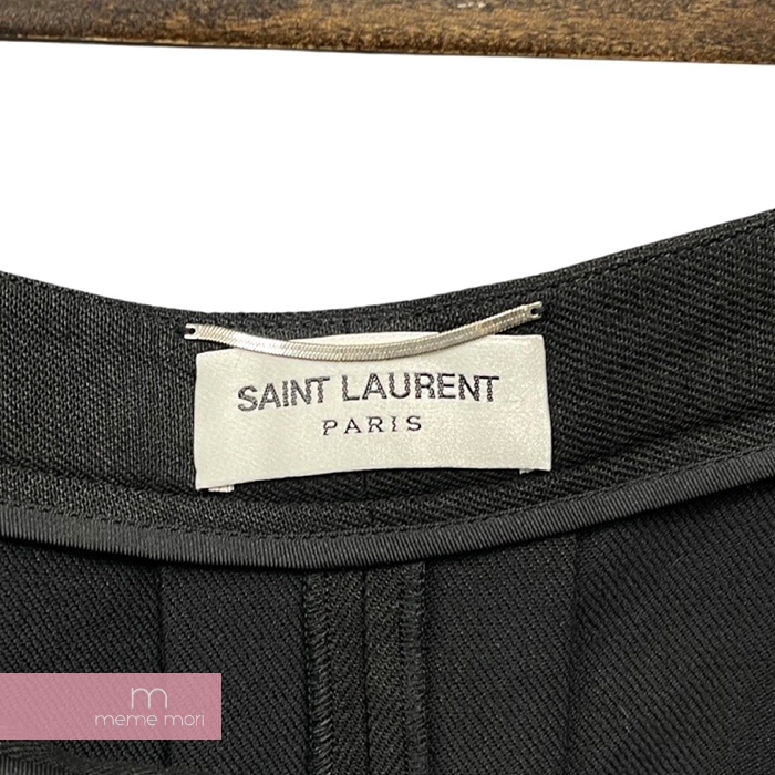 楽天市場】SAINT LAURENT PARIS Black Linen Hakama Trousers 642383 