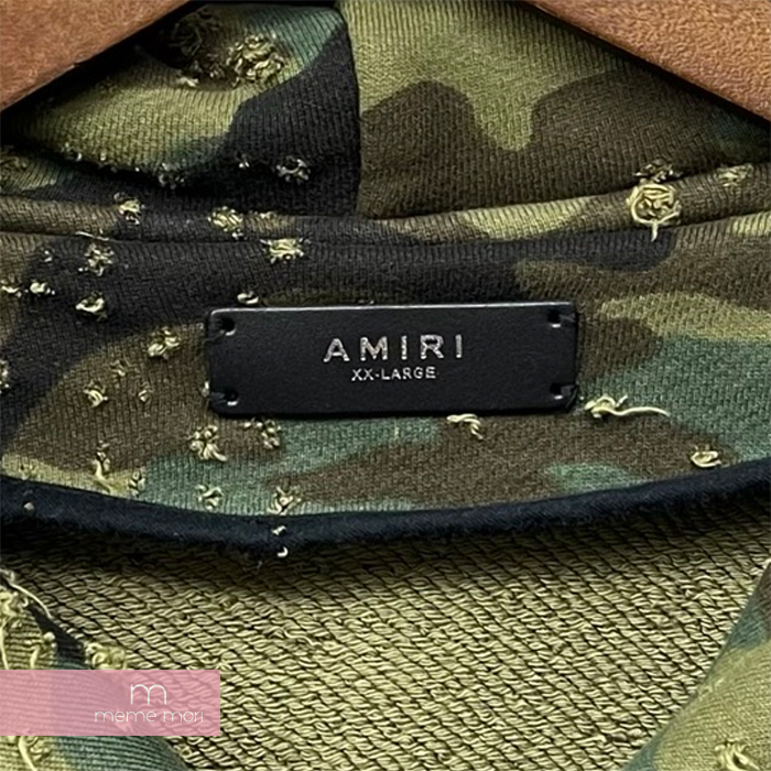 楽天市場】AMIRI Shotgun Camouflage Zip-Up Hoodie アミリ ショット